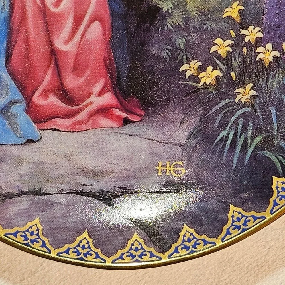 The Bradford Exchange annunciation collector